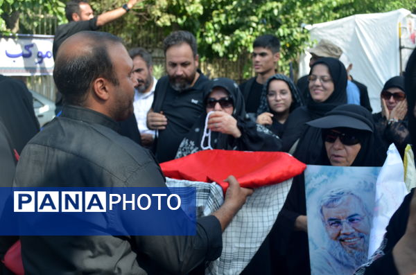 تجمع بزرگ جاماندگان اربعین در تهران