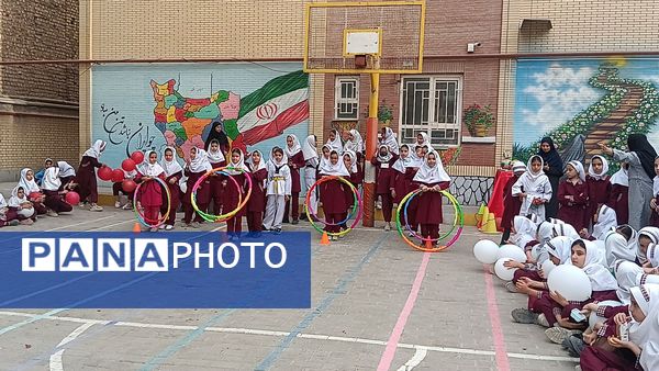 مراسم المپیاد ورزشی درون مدرسه ای دبستان شطیطه۲