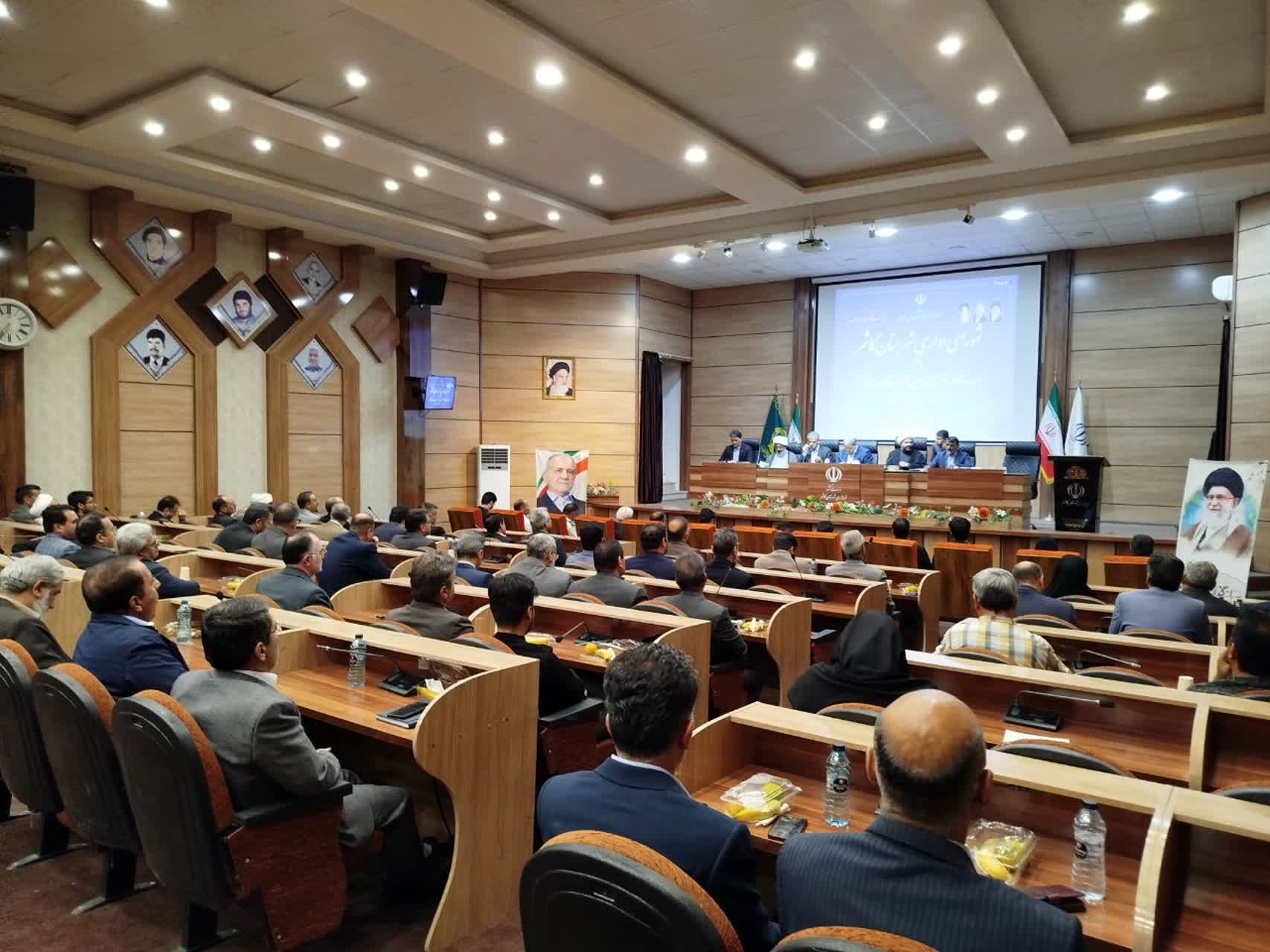 شورای اداری شهرستان کاشمر با حضور رییس سازمان بهزیستی کشور 