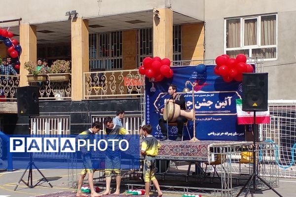 برگزاری جشن جوانه‌ها در دبیرستان حر بن ریاحی