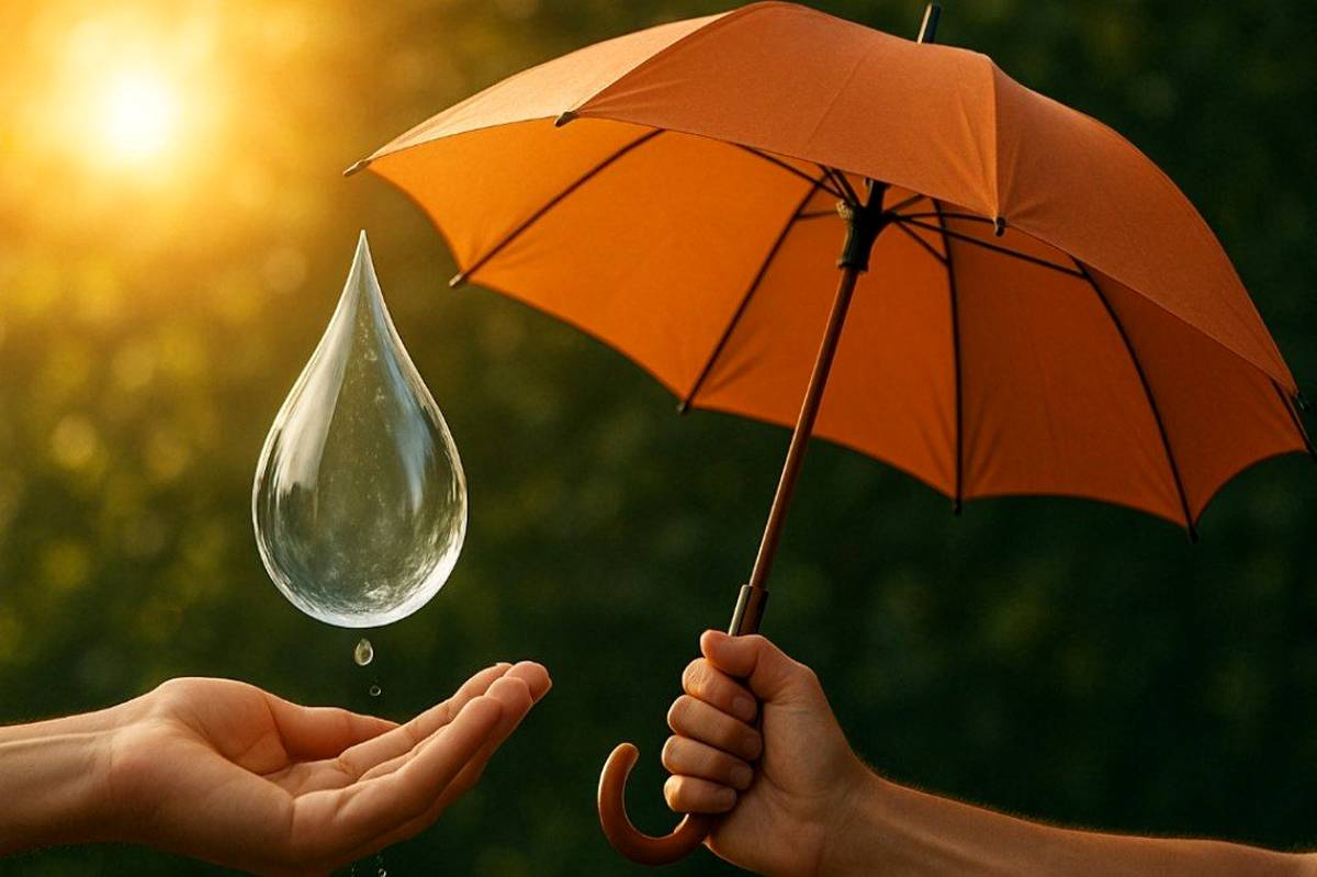 نجات قطرهها در گرمای تابستان