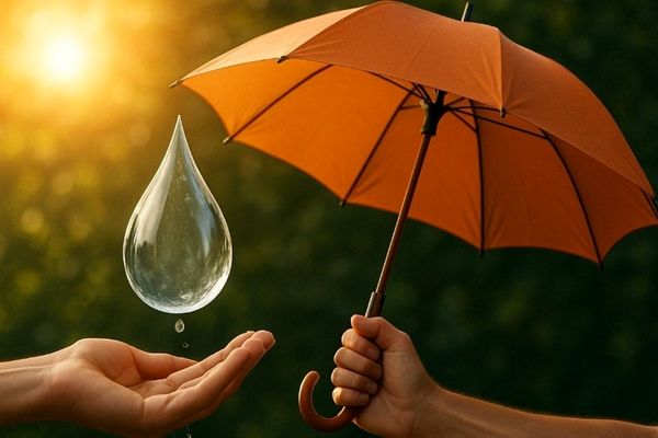 نجات قطره‌ها در گرمای تابستان