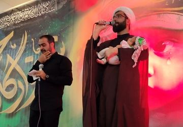 نوای یا حسین(ع) با لالایی شیرخوارگان در مصلی رباط‌کریم طنین‌انداز شد