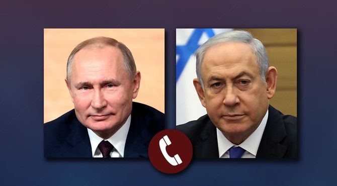 پوتین در تماس با نتانیاهو: باید برای موضوع هسته‌ای ایران راه‌حل دیپلماتیک یافت