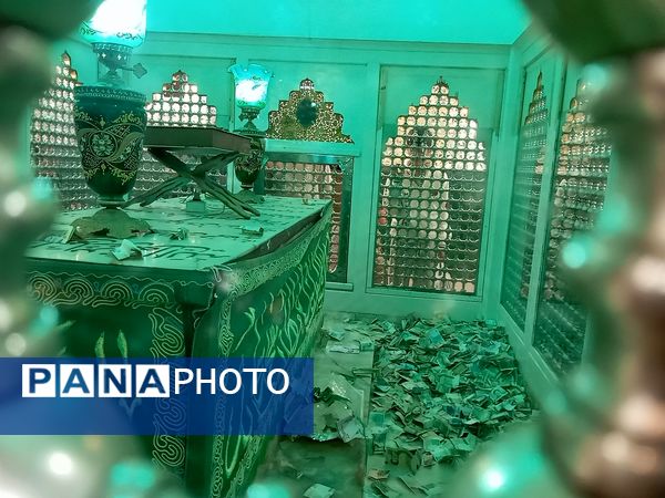 تلاوت دعای کمیل در شهرستان کاخک