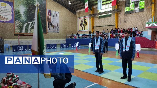 افتتاح المپیاد ورزشی درون‌مدرسه‌ای در هنرستان شهید مافی چناران