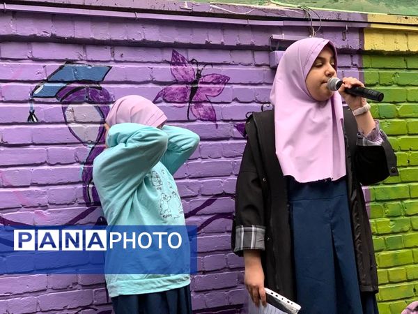 برگزاری مانور زلزله در دبستان فرهنگ منطقه ۱۳