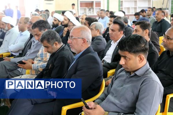 دانش‌آموزان بندرخمیر پیشگام در تجدید میثاق با آرمان‌های استکبارستیزی