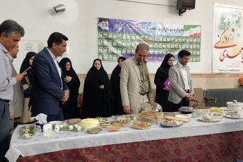 همایش روز جهانی تخم‌مرغ در دبیرستان فاطمیه اندیشه زارچ