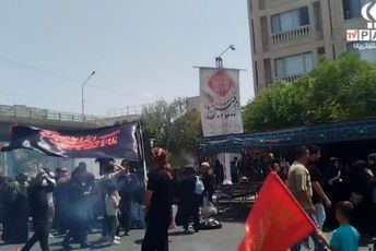 سمنان؛ هم‌نفس با زائران اربعین در مراسم «دلدادگان حسینی»
