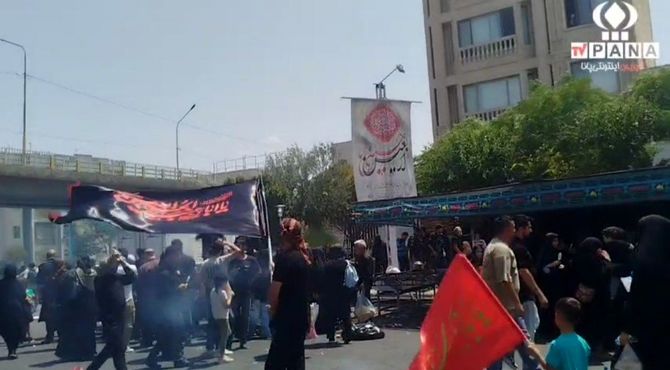 سمنان؛ هم‌نفس با زائران اربعین در مراسم «دلدادگان حسینی»
