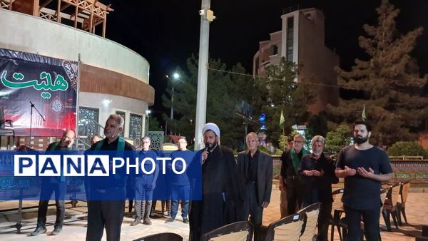 برگزاری مراسم عزاداری شب ششم ماه‌محرم در شهر نیم‌‌ور