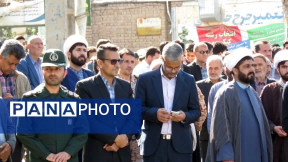 یوم الله ۱۳ آبان در شهرستان خلیل آباد 