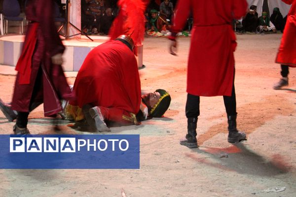 آیین تعزیه‌خوانی عاشورا حسینی در پشته ایسین