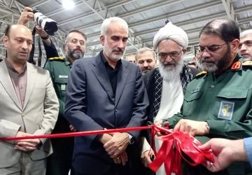 آیین افتتاحیه نمایشگاه ملی کتاب و آثار دفاع مقدس در قائمشهر