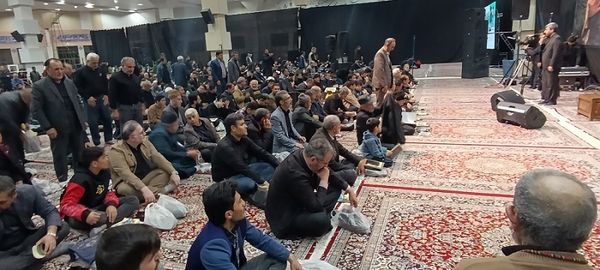 مراسم شب بیست سوم ماه رمضان در مصلی امام خمینی شهرستان بجنورد استان خراسان شمالی