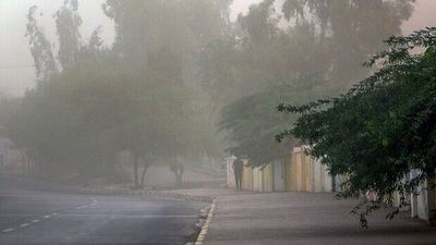 استمرار وزش باد شدید در تهران