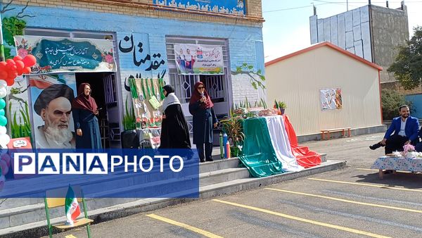 آیین جشن شکوفه‌ها در دبستان زکیه شیروان