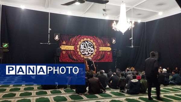 مراسم عزاداری شام شهادت حضرت فاطمه زهرا (س) در خلیل آباد