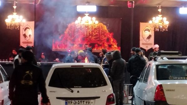 برپایی موکب ساقی عطشان در خلیل‌آباد 
