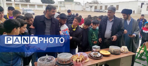 برگزاری جشن مبعث در دبیرستان شهید مصطفی خمینی و دبستان ۱۲ فروردین کارخانه قند شیروان