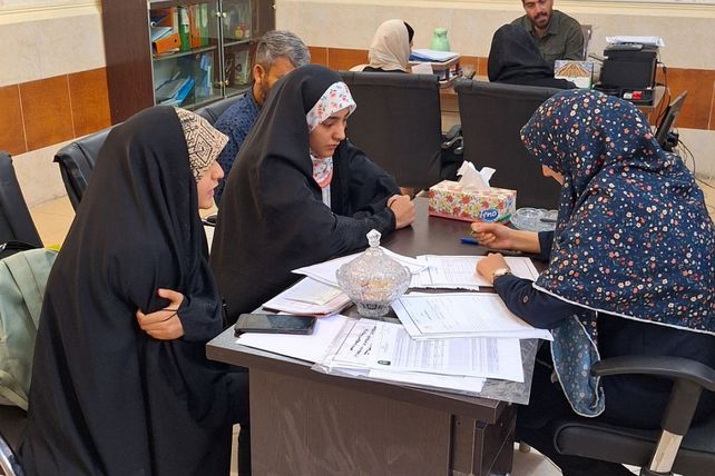 فعالیت پایگاه انتخاب رشته کنکور سراسری ۱۴۰۴ اداره آموزش و پرورش کهریزک 