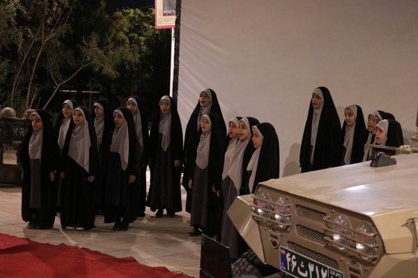 حضور پرشور مردم ناحیه 4 کرج در مراسم هفته دفاع مقدس 