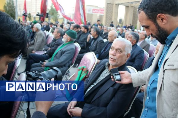 استقبال باشکوه مجاوران امام مهربانی‌ها از میهمانان بیست و دومین اجلاسیه بین‌المللی پیرغلامان حسینی در مشهد