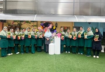 گزارش پانا از مدرسه ثامن قائمشهر به مناسبت روز معلم