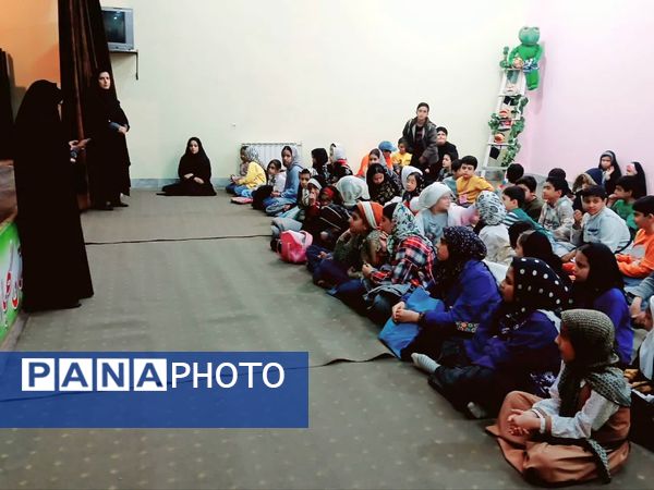 ضیافت افطار در کانون پرورشی و فکری کودکان و نوجوانان کاشمر