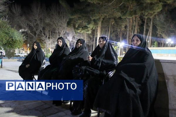 برپایی شانزدهمین موکب شهدایی گروه جهادی قاصد شهدا