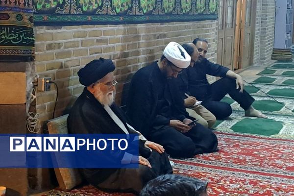 مراسم وداع با شهید امنیت هادی میرآبادی در مسجد جامع شهرستان نیشابور 