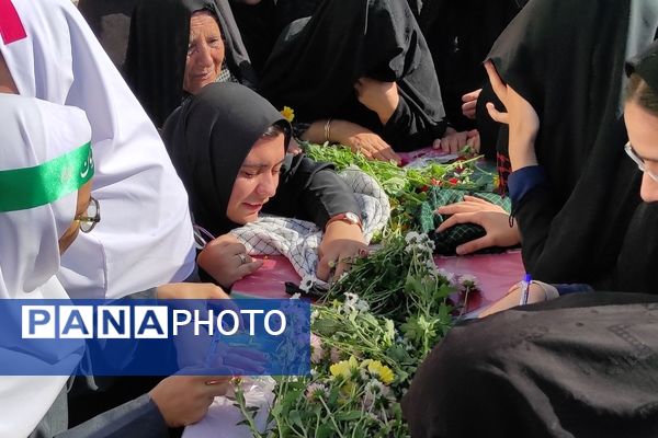 پیکر شهید دفاع مقدس پس از چهل و دو سال به شهر خود بازگشت