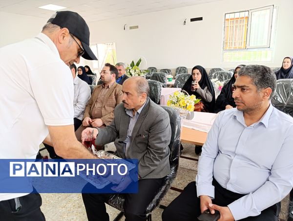 افتتاح سالن چند منظوره در دبستان پسرانه حضرت صاحب الزمان (عج)