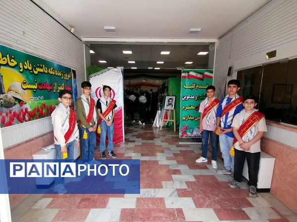 برگزاری یادواره شهدای فرهنگی و دانش‌آموزی در سالن غدیر شهرستان شیروان