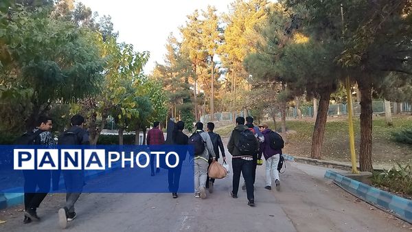 گذری بر اردوی یک شبه دبیرستان شاهد ابوذر غفاری نیشابور 