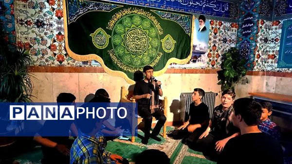 آخرین جلسه هفتگی، هیات الشهدای دبیرستان شهدای مدافع حرم منطقه ۱۰