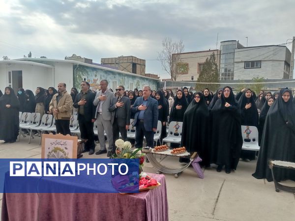  افتتاحیه کتابخانه مدرسه شهید محمدی پور خلیل آباد 