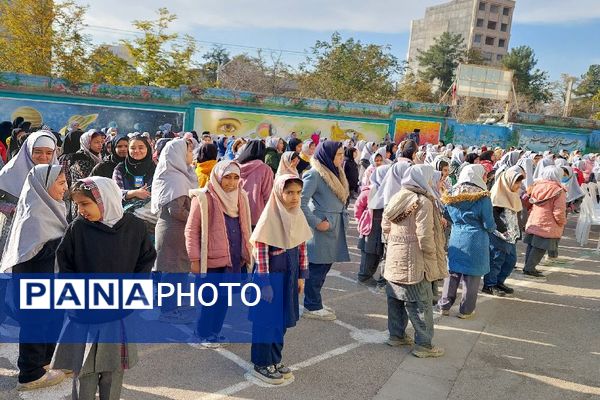 افتتاحیه سفیران سلامت و اتاق بهداشت در دبستان فاطمه بنت اسد مشهد
