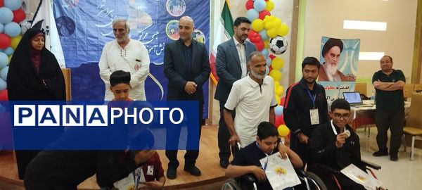 آیین اختتامیه مسابقات ورزشی دانش‌آموزان با نیازهای ویژه سراسر کشور در مشهد