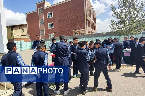 افتتاحیه طرح جابربن حیان در دبستان امام‌حسن مجتبی(ع) رودهن 