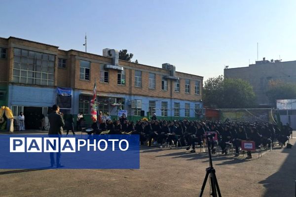 المپیاد ورزشی درون مدرسه‌ای در دبیرستان حجاب ناحیه یک شهرری