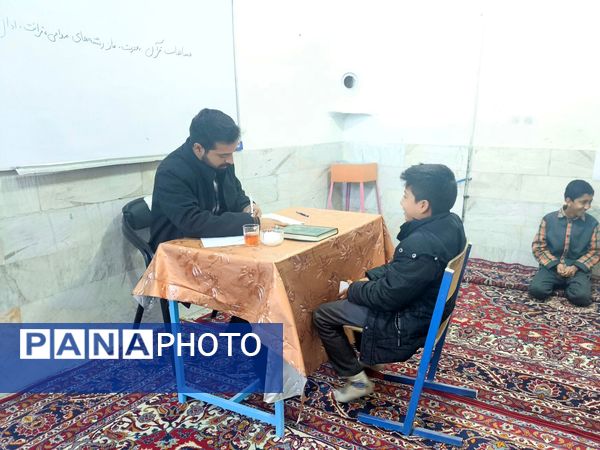 آغاز مرحله آموزشگاهی مسابقات قرآن و عترت در دبستان شهید پسندیده فدافن 