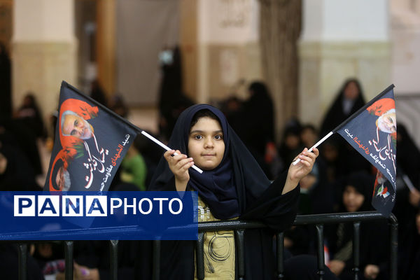 مراسم بزرگداشت نخستین سالگرد شهادت سید حسن نصرالله در قم