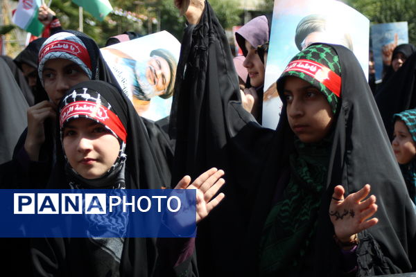 تجمع بزرگ فرهنگیان ولایتمدار شهر تهران
