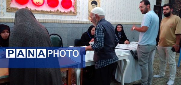حضور مردم شهیدپرور دیار سلسله الذهب در انتخابات ریاست‌جمهوری