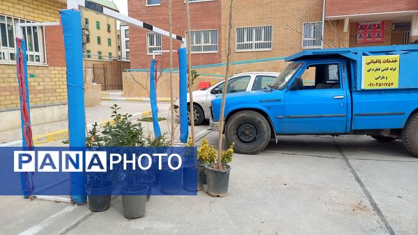 دوستی با طبیعت و شور و حال دانش‌آموزان دبیرستان فرزانگان استعداد درخشان ملارد