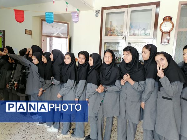 انتخابات شورای دانش آموزی در دبیرستان حاج مهدی روحانی خلیل آباد 