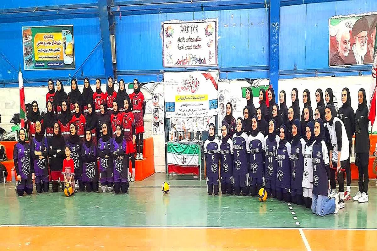 جشنواره مسابقات فرهنگی ورزشی دختران شهرستان جعفرآباد قم