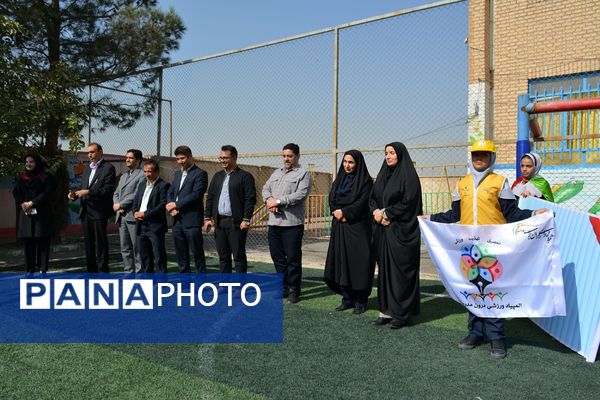 برگزاری المپیاد ورزشی درون مدرسه‌ای در بهارستان‌دو
